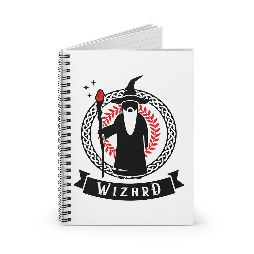 Wizard - Spiral Notebook - Ruled Line