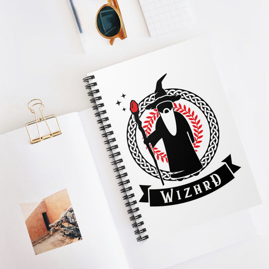 Wizard - Spiral Notebook - Ruled Line