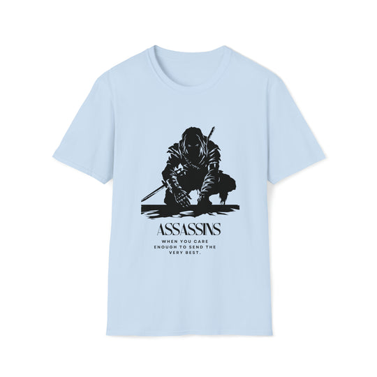 Assassins - When you care enough to send the very best - Unisex Softstyle T-Shirt