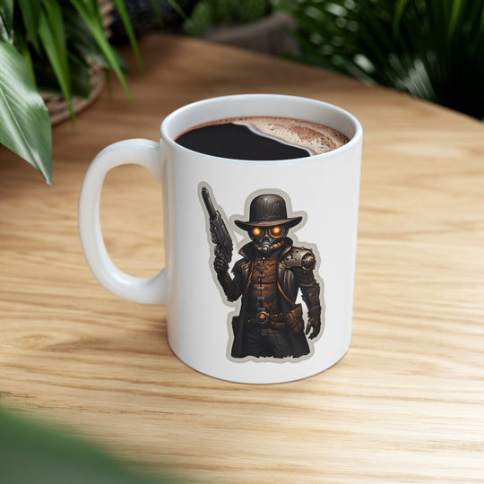 Steampunk Paladin 2 - Ceramic Mug 11oz