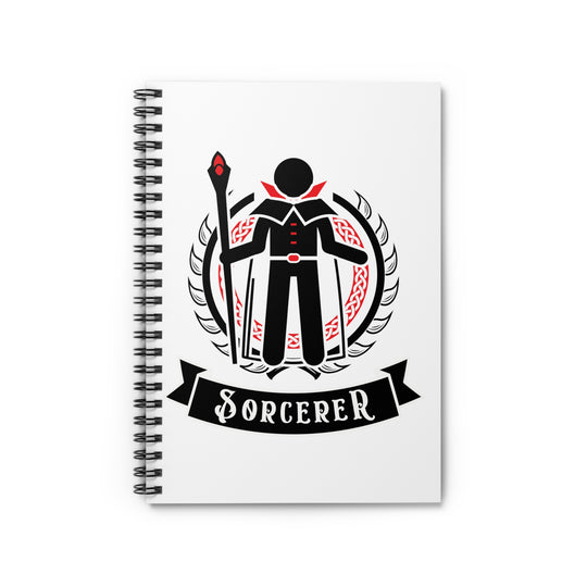 Sorcerer - Spiral Notebook - Ruled Line