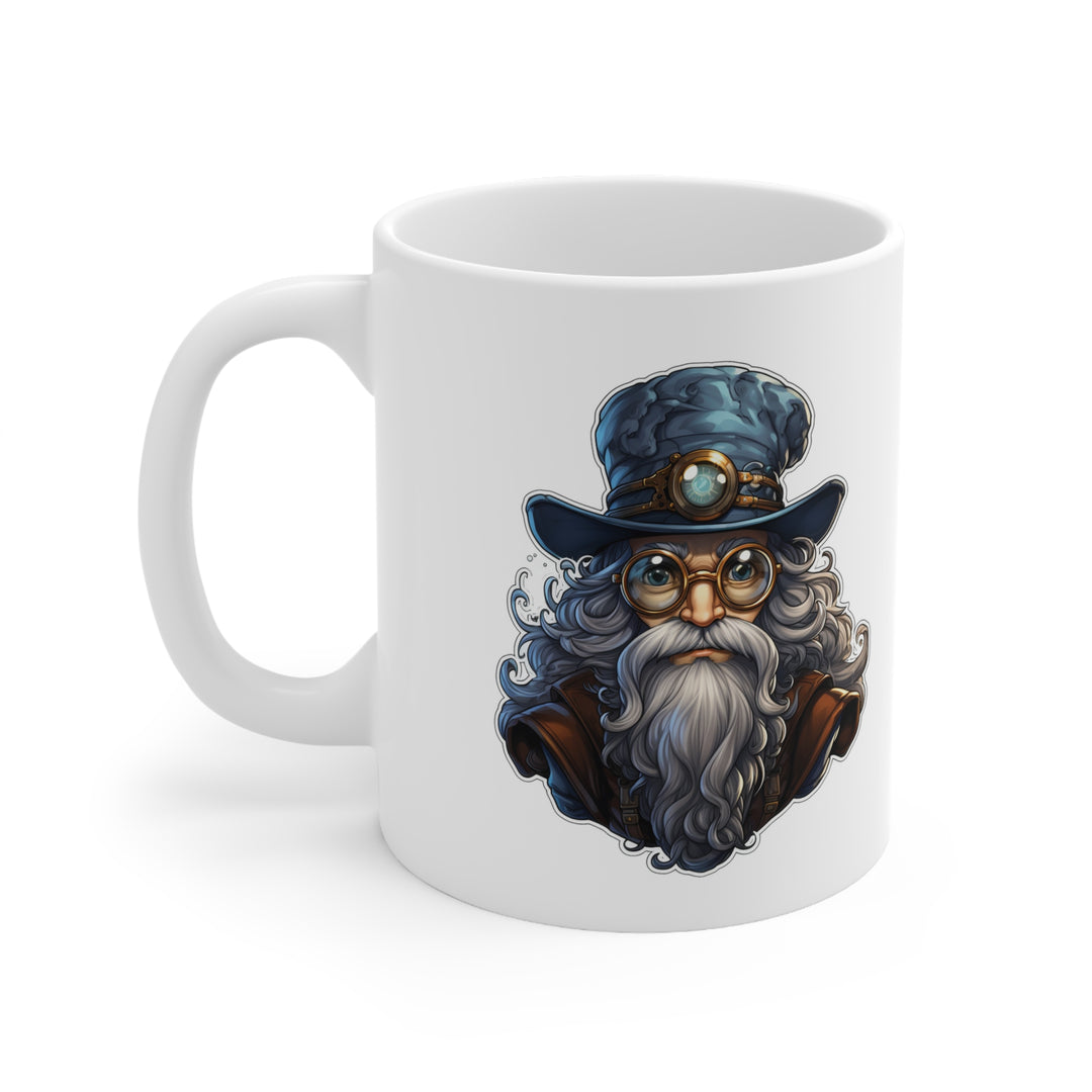 Steampunk Wizard - Ceramic Mug 11oz