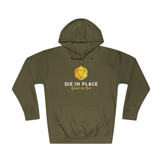 Die in Place - Unisex Fleece Hoodie