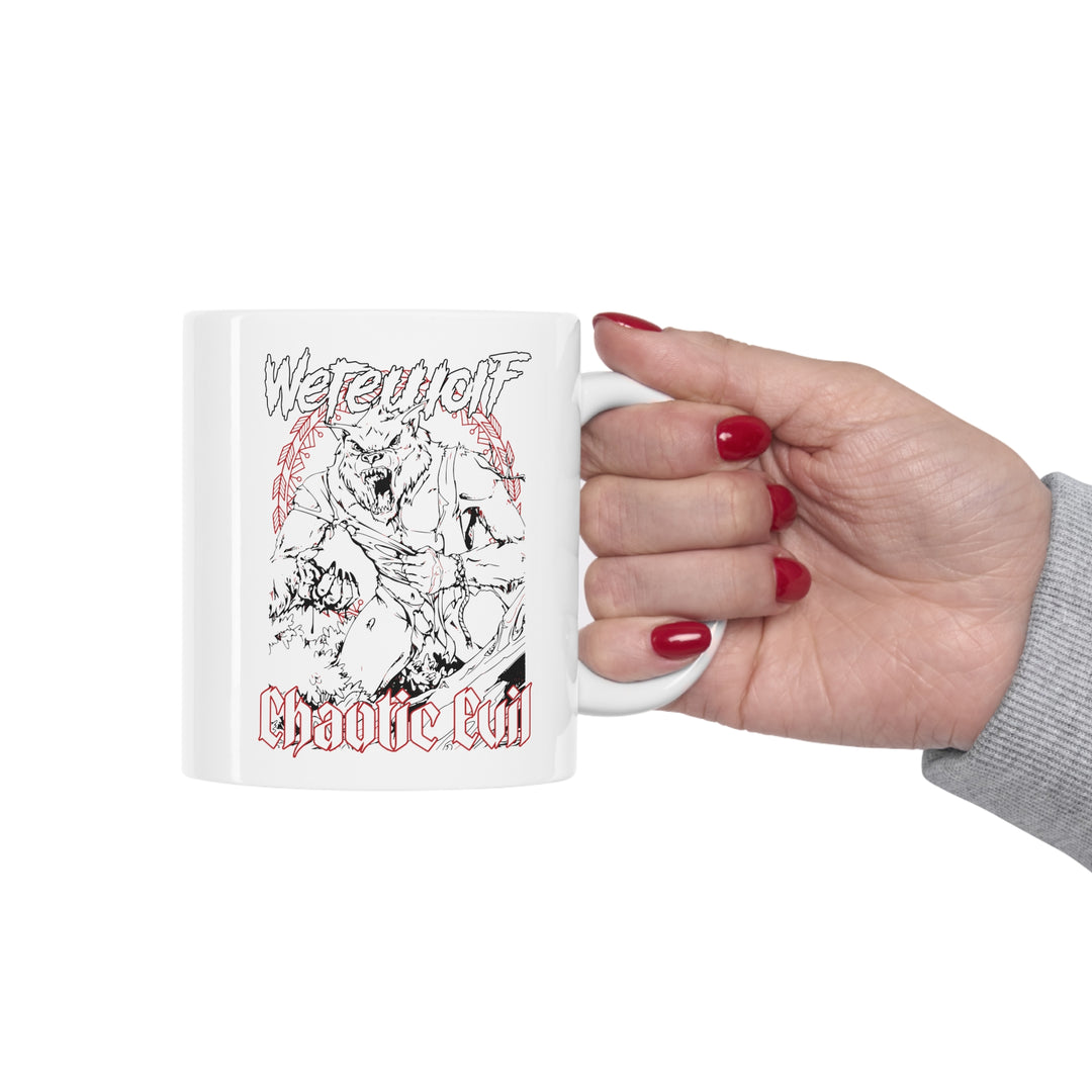 Alignment - Werewolf - Ceramic Mug 11oz