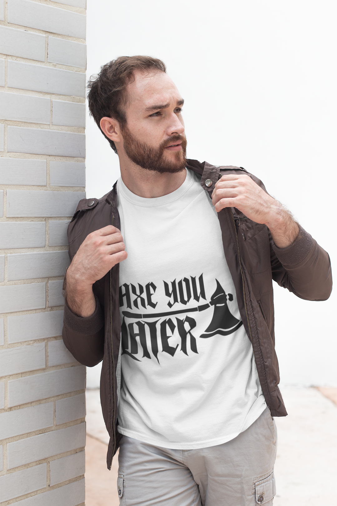 Axe You Later (Black) - Unisex Softstyle T-Shirt